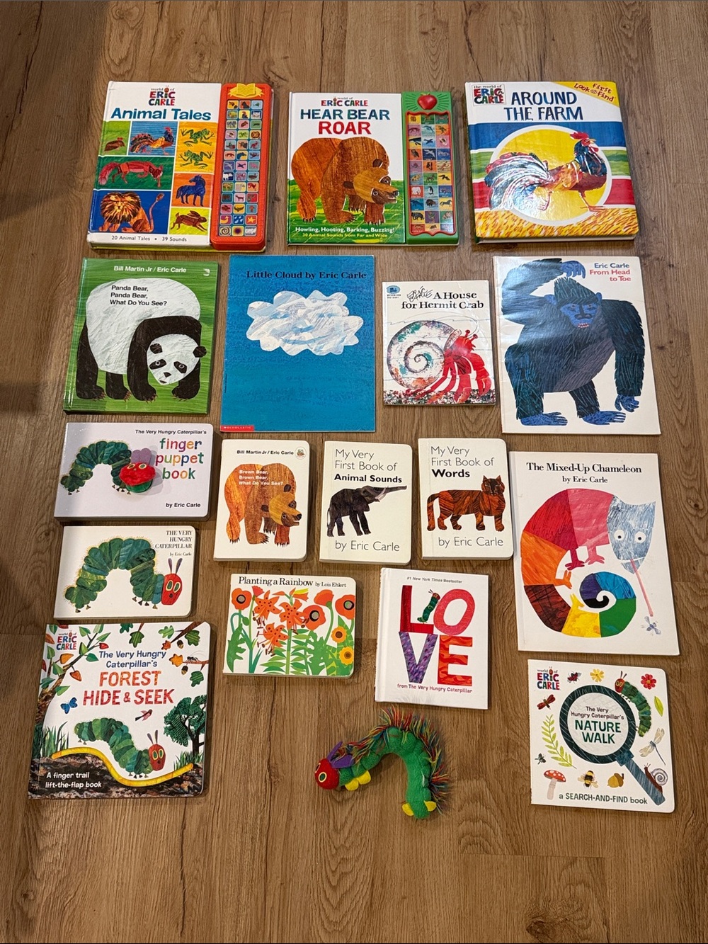 Eric Carle Board Book Set – Colorful Assorted Kids Learning Books (Multicolor)